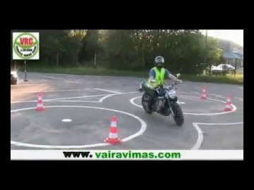 VRC motociklo vairavimo pamokos
